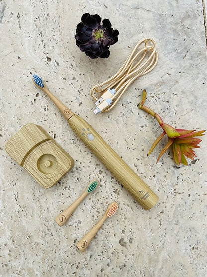 Children's Electric Bamboo Toothbrush (+ FREE Dental Goodies)