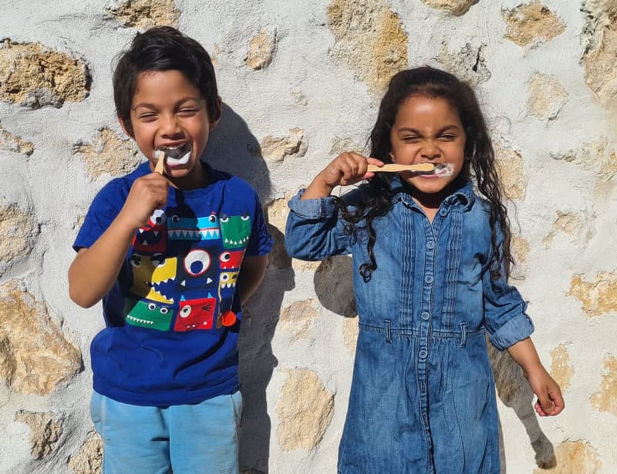 Kids Bamboo Toothbrush With Eco-Unique Identifiers