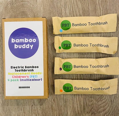 Children's Toothbrush Head Refills (PBT x4)