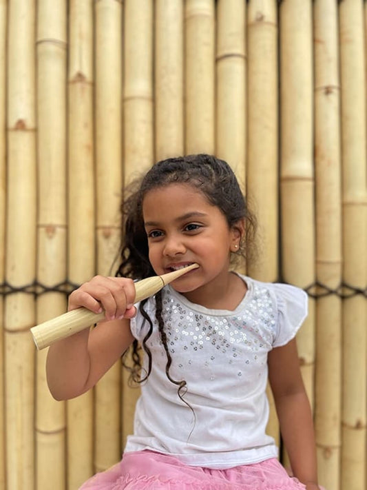 Children's Electric Bamboo Toothbrush (+ FREE Dental Goodies)