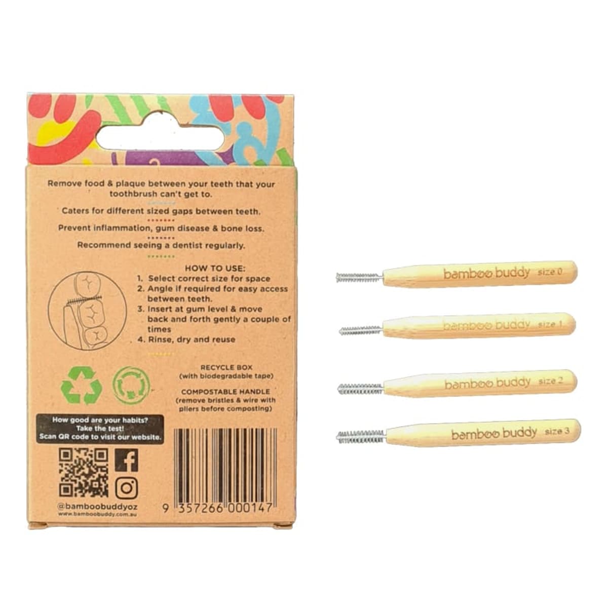 Bamboo Interdental Brushes