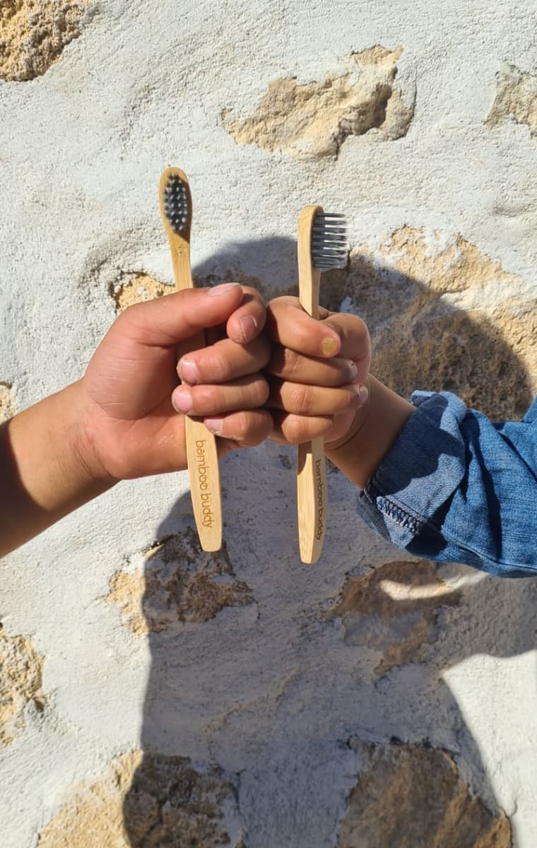 Kids Bamboo Toothbrush With Eco-Unique Identifiers